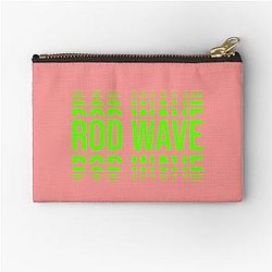 Rod Wave Zipper Pouch