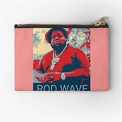 Rod Wave Zipper Pouch