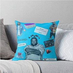 Rod Wave Throw Pillow