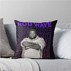Rod Wave Throw Pillow