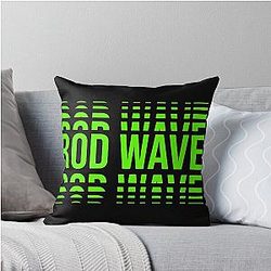 Rod Wave Throw Pillow