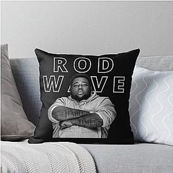 Rod Wave Throw Pillow