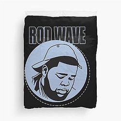 Rod Wave Blue Duvet Cover