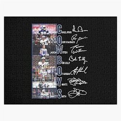 Cowboys Michael Irvin Roger Staubach Jigsaw Puzzle