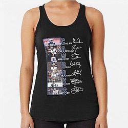 Cowboys Michael Irvin Roger Staubach Racerback Tank Top