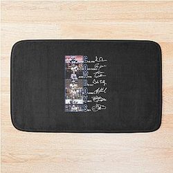 Cowboys Michael Irvin Roger Staubach Bath Mat