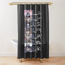 Cowboys Michael Irvin Roger Staubach Shower Curtain