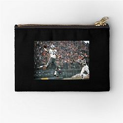 Roger Staubach Merch For Fans Roger Staubach Zipper Pouches