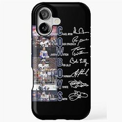 Cowboys Michael Irvin Roger Staubach iPhone Tough Case