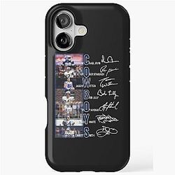 Cowboys Michael Irvin Roger Staubach iPhone Case