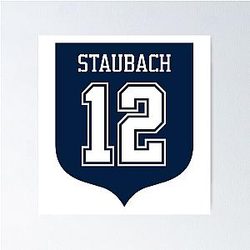 Roger Staubach Poster