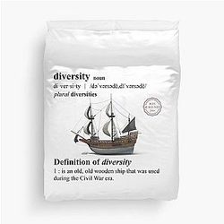 Ron Burgundy Defines Duvet Cover
