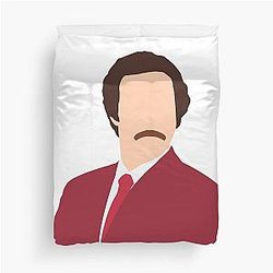Ron Burgundy Anchorman Movie Duvet Cover