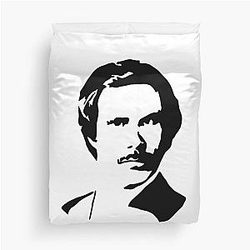 Ron Burgundy Duvet Cover