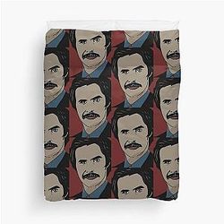 Anchorman 2 - Ron Burgundy Duvet Cover