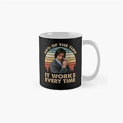 Ron Burgundy 60 of the time, it works every time, vintage inspired classic mug