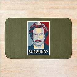 Ron Burgundy Classic Bath Mat