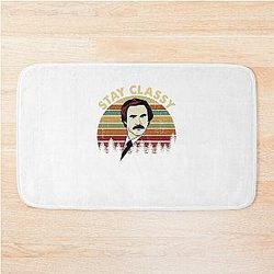 Ron Burgundy Vintage Anchorman Bath Mat