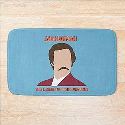 Ron Burgundy Bath Mat