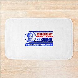 Ron Burgundy President Bath Mat