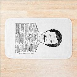 Anchorman's Ron Burgundy Scotch Bath Mat