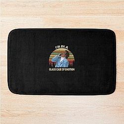 Ron Burgundy In A Glass Case Of Emotion Vintage Bath Mat