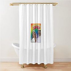Anchorman Ron Burgundy and Veronica Corningstone Shower Curtain