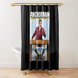 Anchorman Ron Burgundy Shower Curtain