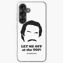 Ron Burgundy - Let me off at the top Soft Case
