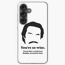 Ron Burgundy Miniture Buddha Samsung Galaxy Soft Case