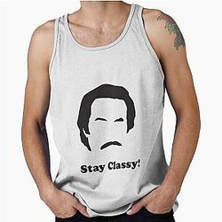 Ron Burgundy Stay Classy Tank