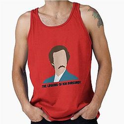 Ron Burgundy Tank Top