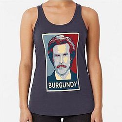 Ron Burgundy Classic Racerback Tank