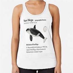 Ron Burgundy Defines Racerback Tank Top