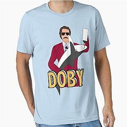 Ron Burgundy and Dooby T-Shirt