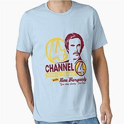 Channel 4 News Team with Ron Burgundy Essential T-Shirt