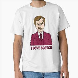 Ron Burgundy Anchorman Fan Art Classic T-Shirt