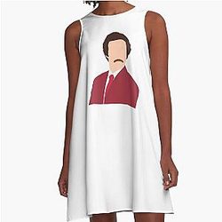 Ron Burgundy Anchorman Movie A-Line Dress