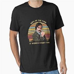 60 Of The Time It Works Every Time, Ron Burgundy Anchorman Essential T-Shirt