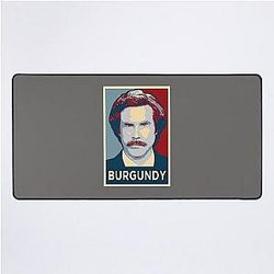 Ron Burgundy Portrait Artwork Classic Desk Mat