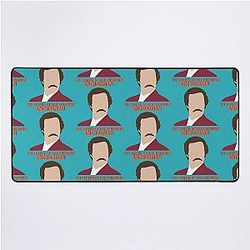 Ron Burgundy Desk Mat