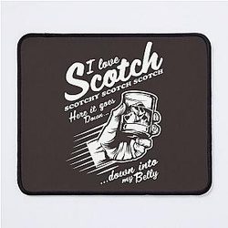 Ron Burgundy I Love Scotch Mouse Pad