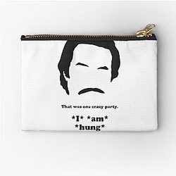 Ron Burgundy - Hollywood's Greatest Hero Zipper Pouch