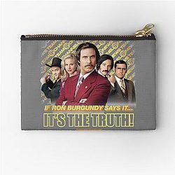 Anchorman If Ron Burgundy Says It Zipper Pouch