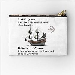 Ron Burgundy Defines Zipper Pouch