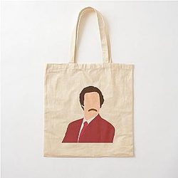 Ron Burgundy Anchorman movie Cotton Bag