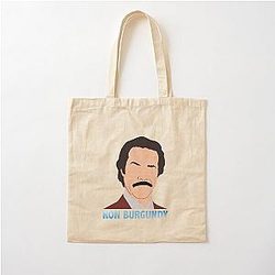 Ron Burgundy Cotton Bag
