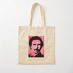 Ron Burgundy Cotton Tote Bag