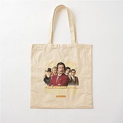 Anchorman If Ron Burgundy Says It Cotton Tote Bag