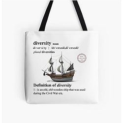 Ron Burgundy Defines Tote Bag